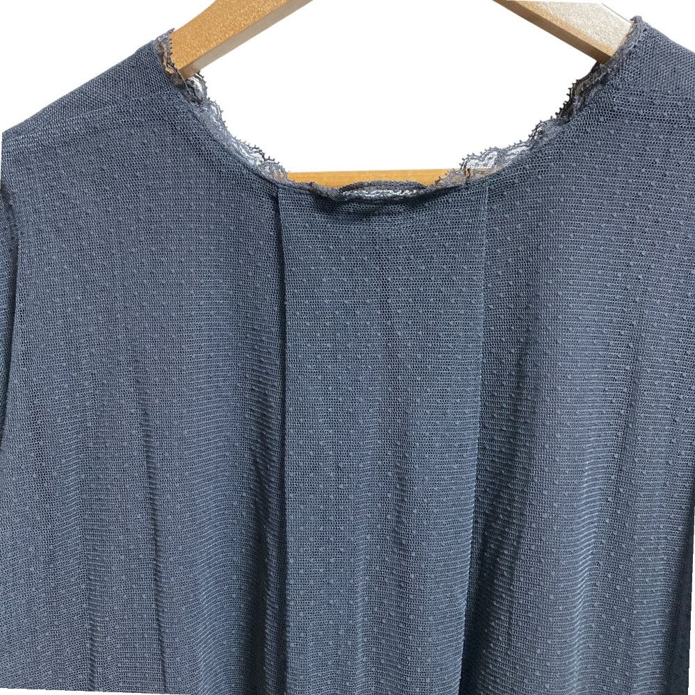 Other Other INGEBORG Dot Tulle Ribbon Tie Tunic Others Tops A2231FBY016 DUTY FREE for USA Size ONE SIZE - 5 Thumbnail