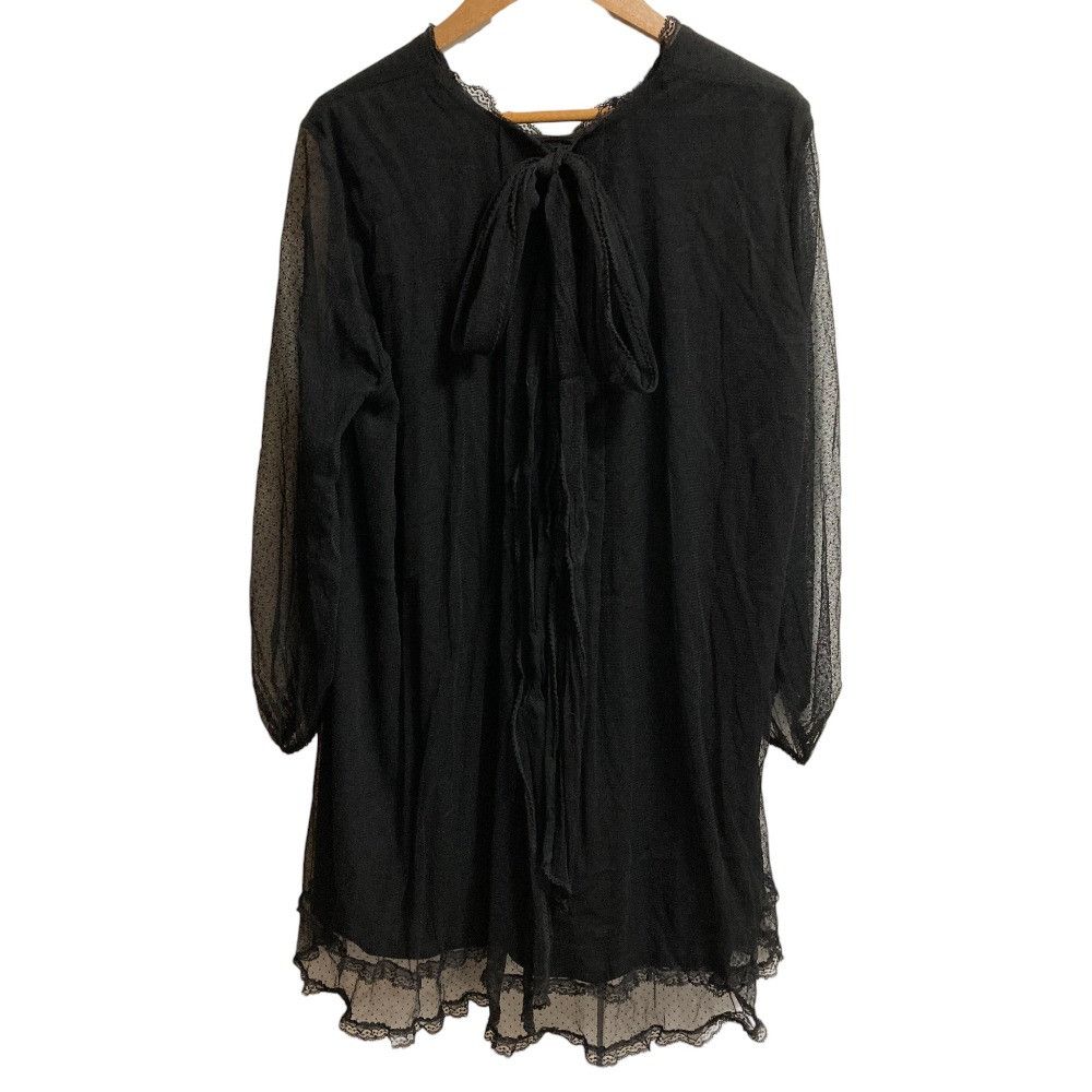 Other Other Ingeborg Dot Tulle Ribbon Tie Tunic Others Tops A2231FBY016 DUTY FREE for USA Size ONE SIZE - 4 Thumbnail