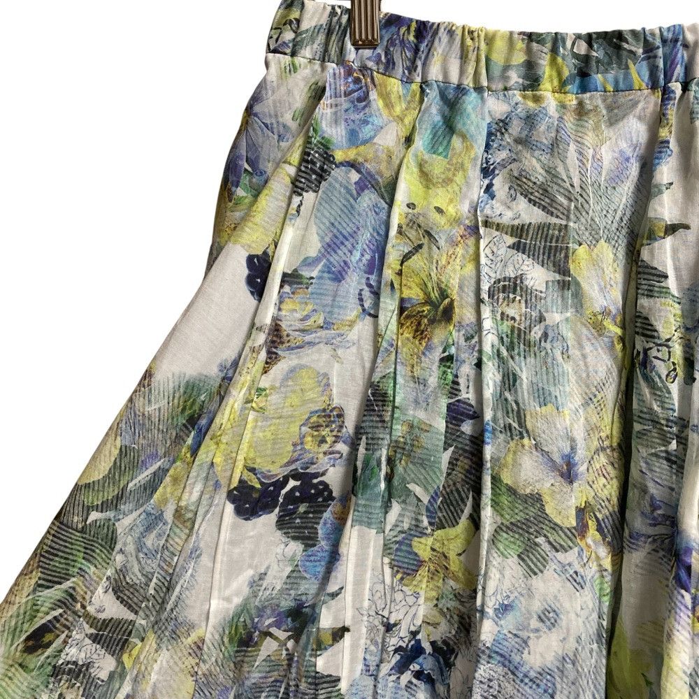 Other Other Ingeborg Flower Print Long Skirt Textile Skirts A2272FS 502 DUTY FREE for USA Size ONE SIZE - 2 Thumbnail