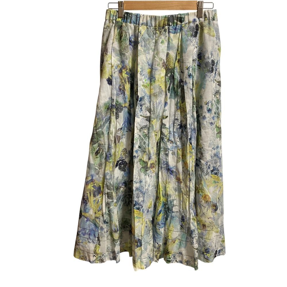 Other Other Ingeborg Flower Print Long Skirt Textile Skirts A2272FS 502 DUTY FREE for USA Size ONE SIZE - 3 Thumbnail
