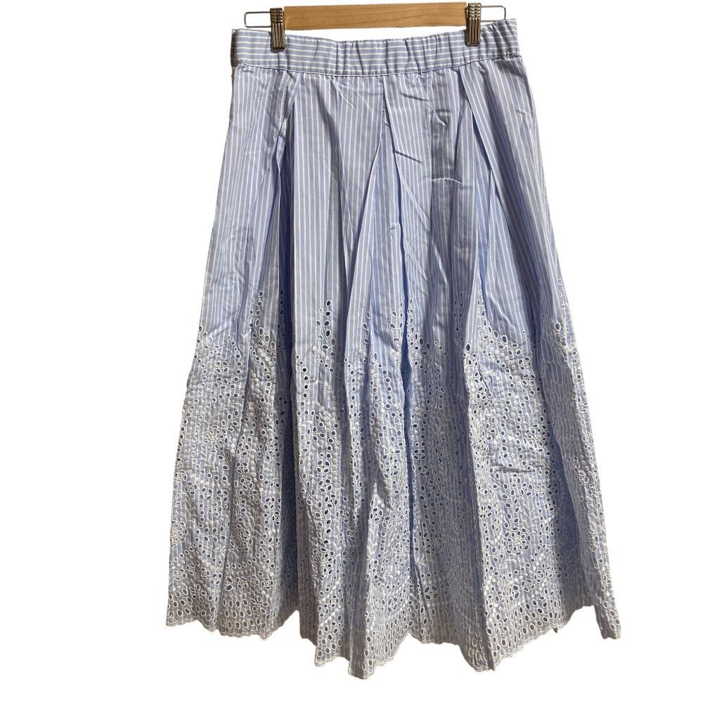 Other Other Ingeborg Stripe Embroidery Long Skirt Textile Skirts A2281FS409 DUTY FREE for USA Size ONE SIZE - 4 Thumbnail