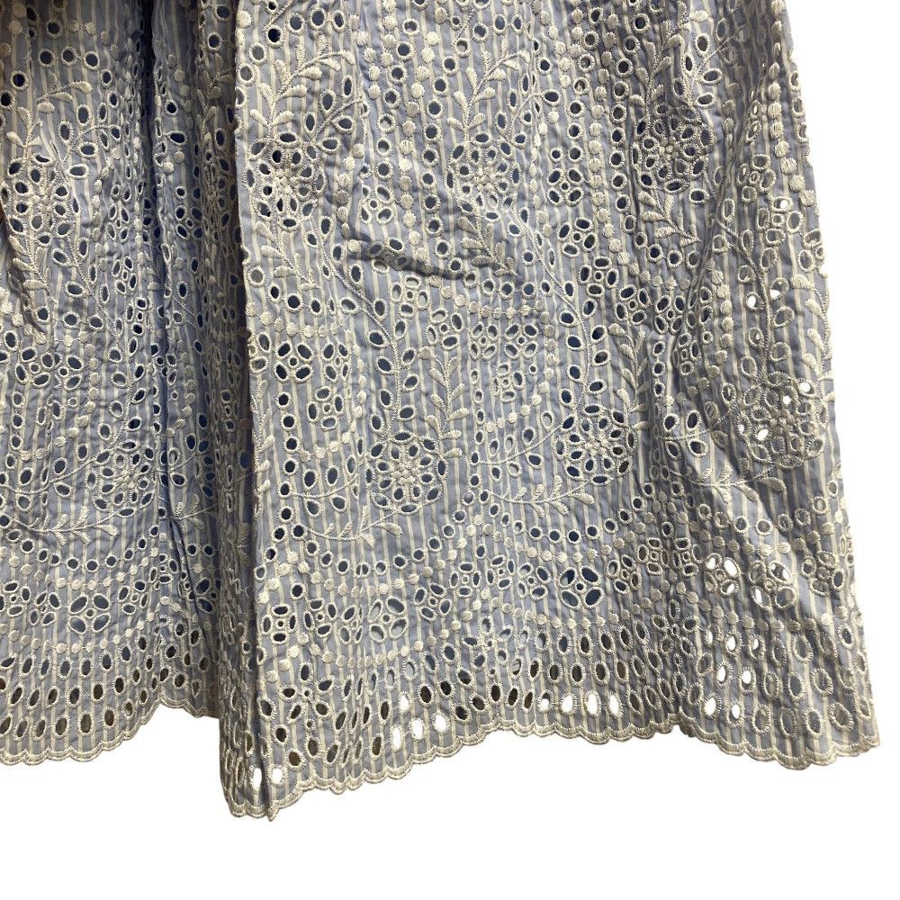 Other Other Ingeborg Stripe Embroidery Long Skirt Textile Skirts A2281FS409 DUTY FREE for USA Size ONE SIZE - 3 Thumbnail