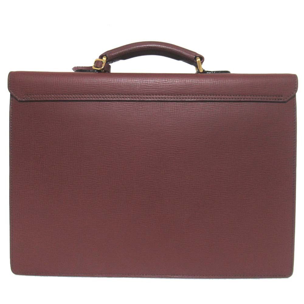Burberry Burberry Burberrys Leather Briefcase Leather Business Bag DUTY FREE for USA Size ONE SIZE - 2 Thumbnail