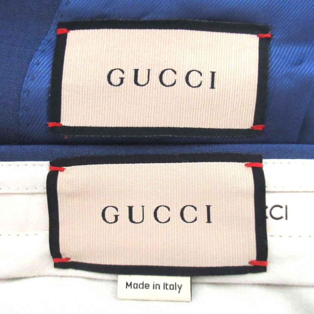 Gucci Gucci Gucci Classic Mohair Wool Suit Set Textile Suits DUTY FREE for USA Size ONE SIZE - 13 Thumbnail