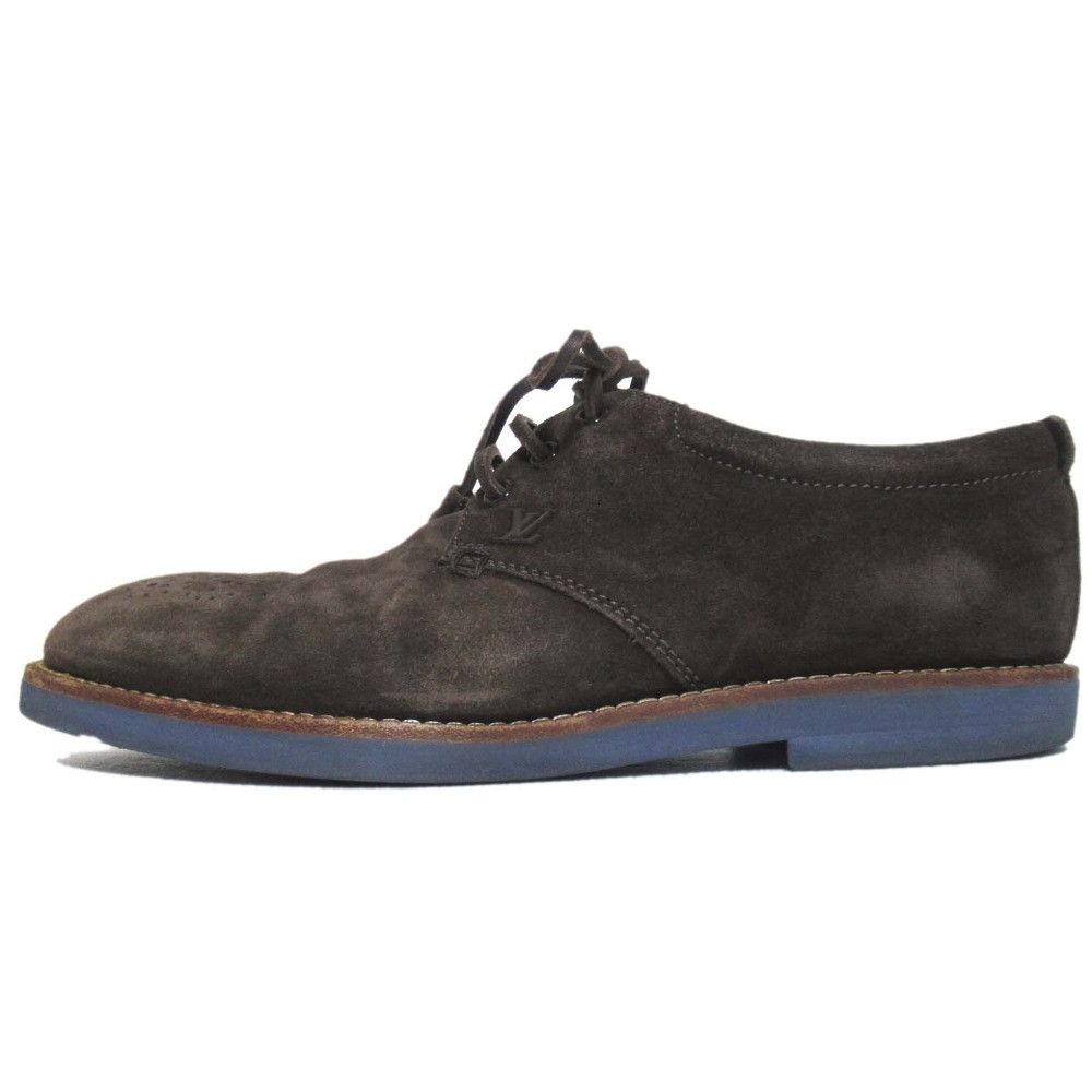 Louis Vuitton Louis Vuitton Louis Vuitton Derby Suede Derby Shoes Leather Shoes DUTY FREE for USA Size ONE SIZE - 2 Thumbnail