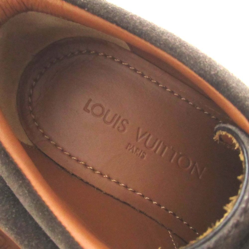 Louis Vuitton Louis Vuitton Louis Vuitton Derby Suede Derby Shoes Leather Shoes DUTY FREE for USA Size ONE SIZE - 6 Thumbnail