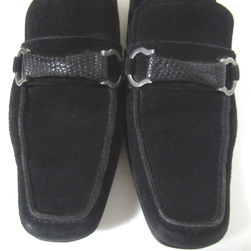 Salvatore Ferragamo Salvatore Ferragamo Salvatore Ferragamo Gancini Suede Loafer Leather Shoes DUTY FREE for USA Size ONE SIZE - 4 Thumbnail
