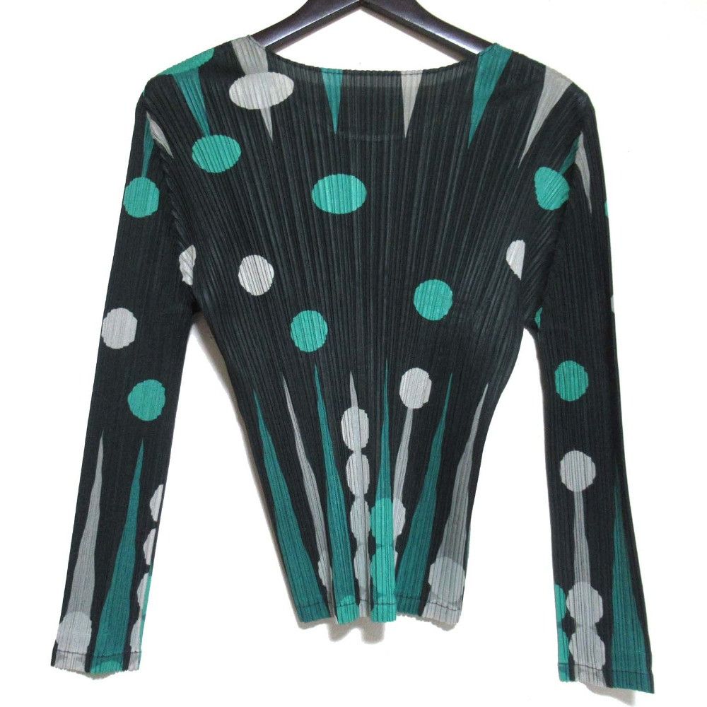 Issey Miyake Issey Miyake PLEATS PLEASE Dot Set Up Textile Tops DUTY FREE for USA Size ONE SIZE - 3 Thumbnail