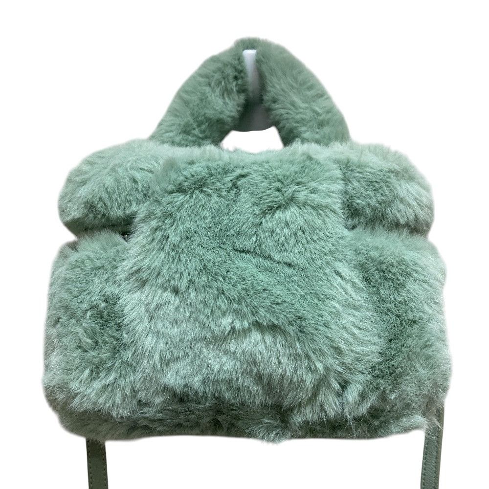 Other Other TSURU by Mariko Oikawa Bondi Eco Fur 2way Shoulder Bag Fur Vanity Bag DUTY FREE for USA Size ONE SIZE - 4 Thumbnail