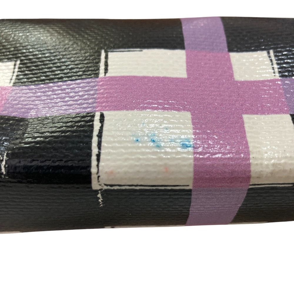 Marni Marni Marni Flower Cafe Check Print PVC Clutch Bag Plastic / Synthetic Clutch Bag DUTY FREE for USA Size ONE SIZE - 15 Thumbnail