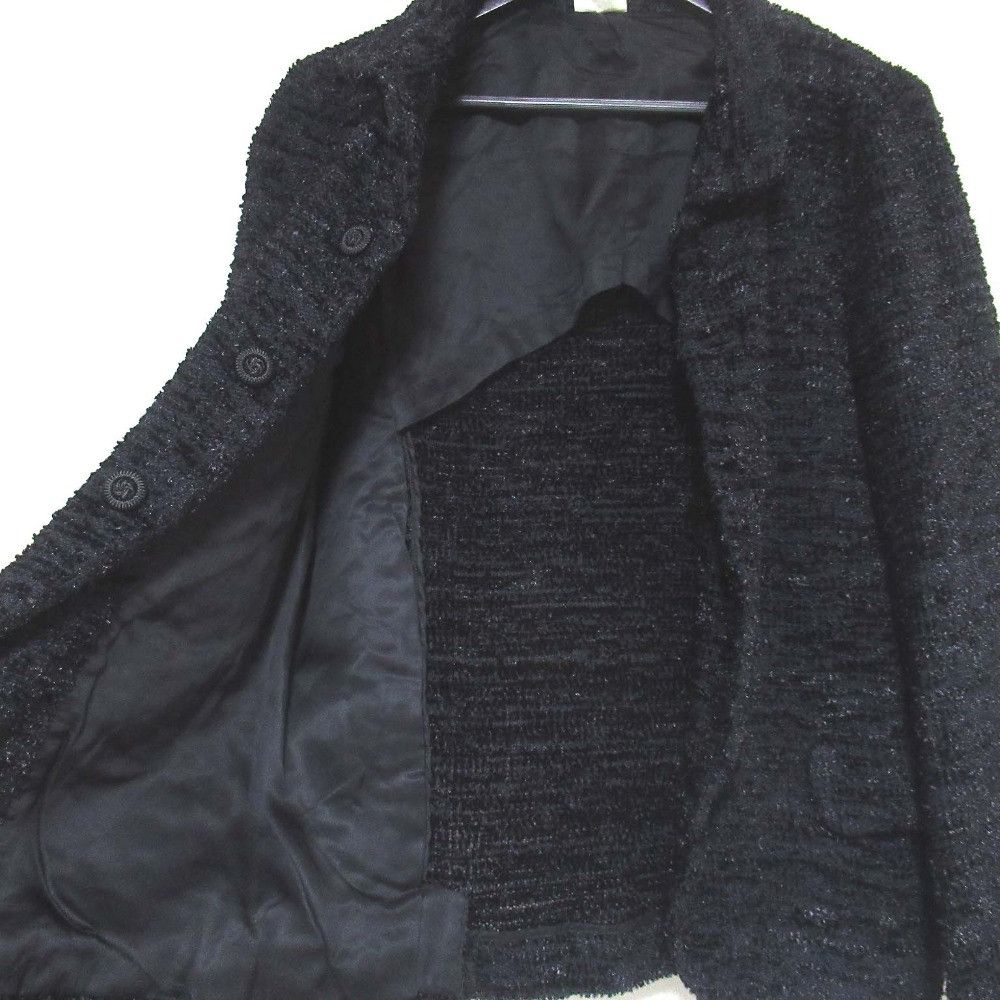 Other Other COMME des GARCONS HOMME PLUS Single Tweed Jacket Textile Outerwear DUTY FREE for USA Size ONE SIZE - 4 Thumbnail