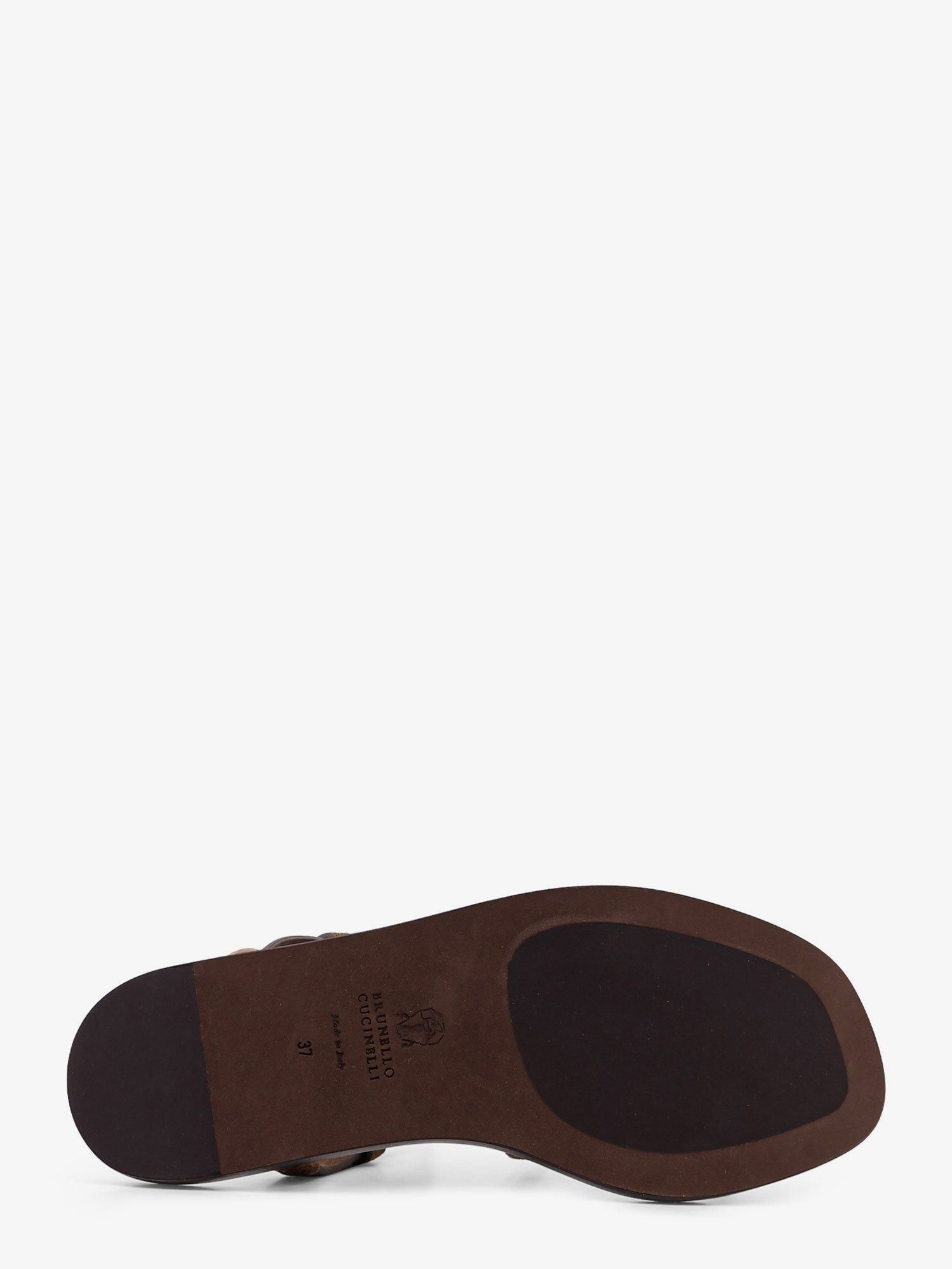 Brunello Cucinelli Brunello Cucinelli Suede sandals with Monili details IT 36 Women - USA Tariffs Included Size US 6 / IT 36 - 4 Thumbnail
