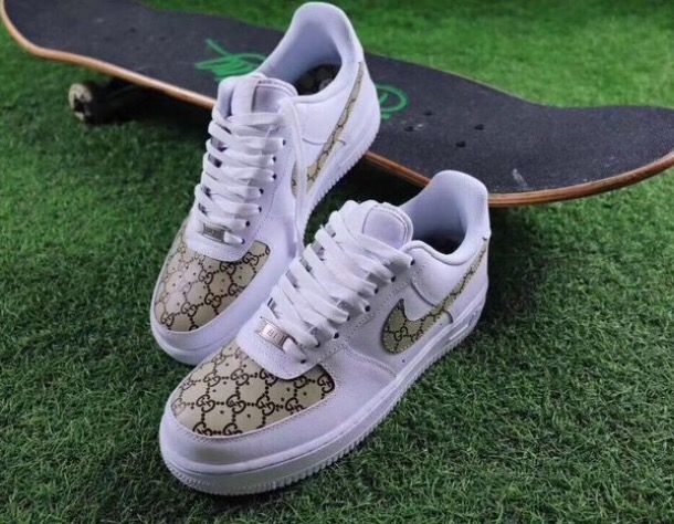 Andre Customz - Nike AF1's LV x Gucci Rate: 1-10 Like & Comment