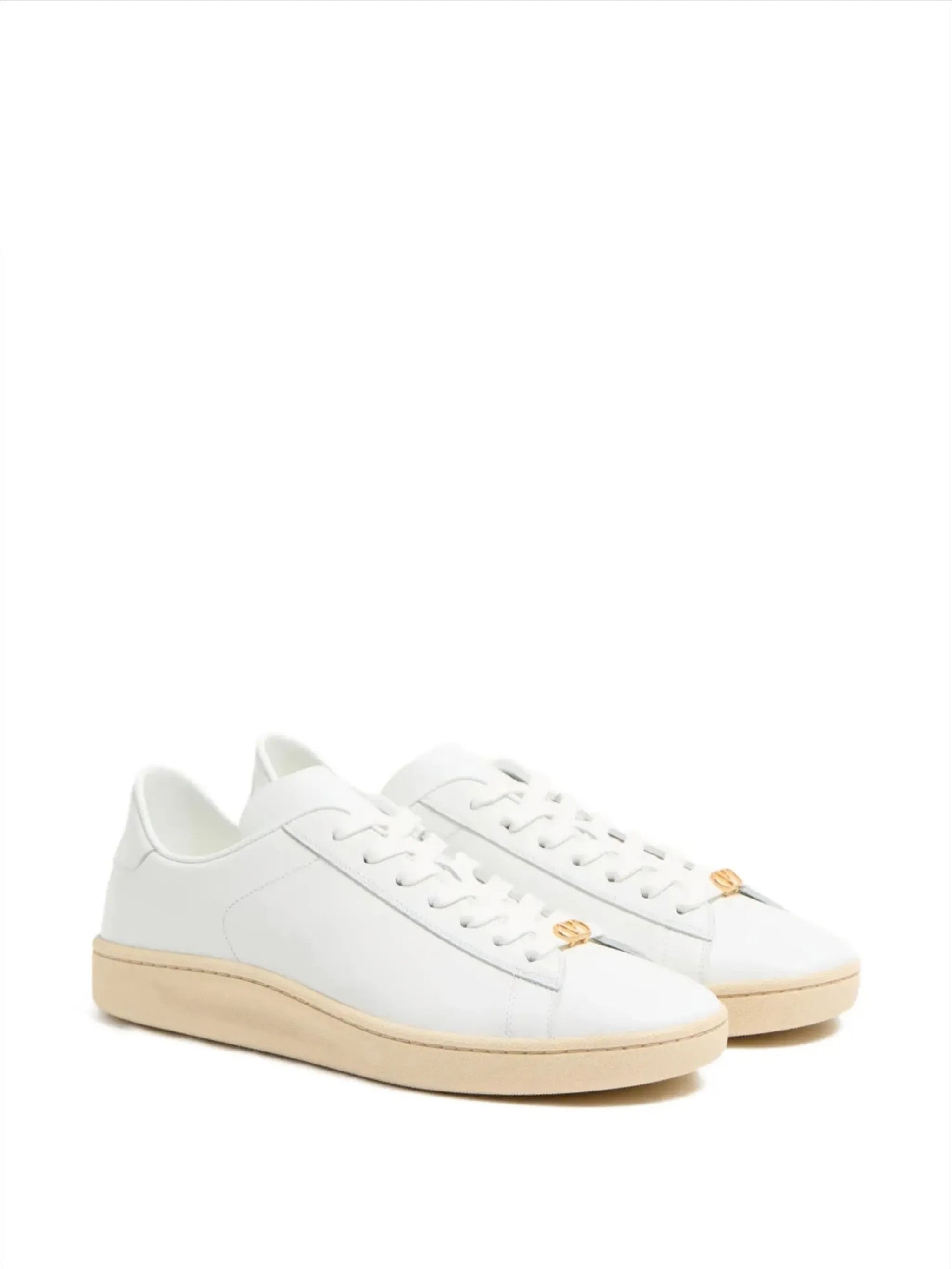 Valentino Valentino Garavani Royco Leather Sneakers IT 37 Women - USA Duties Paid Size US 7 / IT 37 - 2 Thumbnail