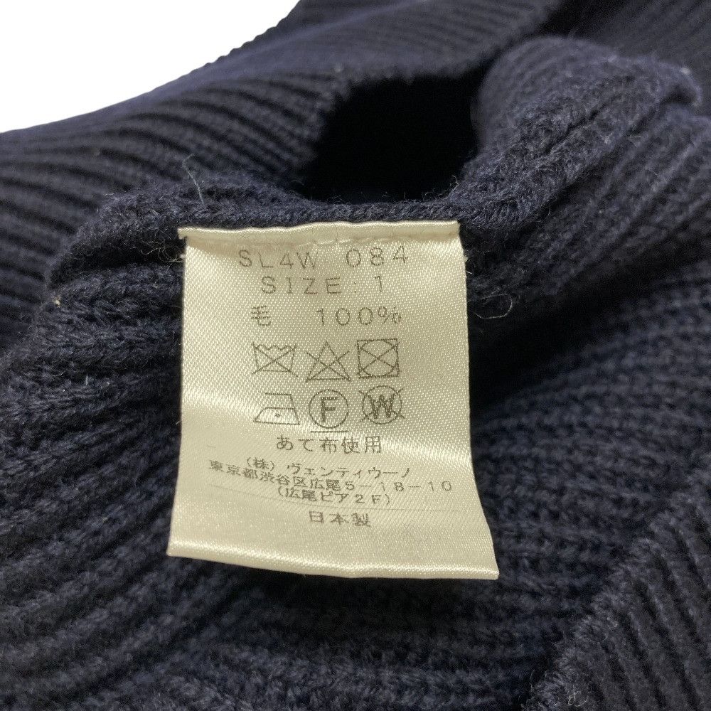 Other Other SLOANE 5G Merino Wool Pullover Knit Textile Tops SL4W-084 DUTY FREE for USA Size ONE SIZE - 5 Thumbnail