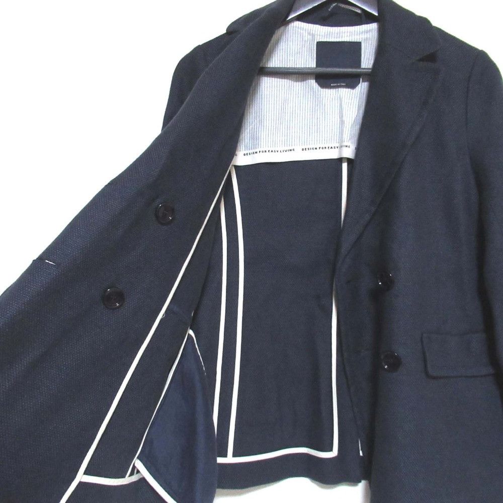 Max Mara MaxMara S Max Mara Linen Tailored Jacket Textile Outerwear DUTY FREE for USA Size ONE SIZE - 4 Thumbnail