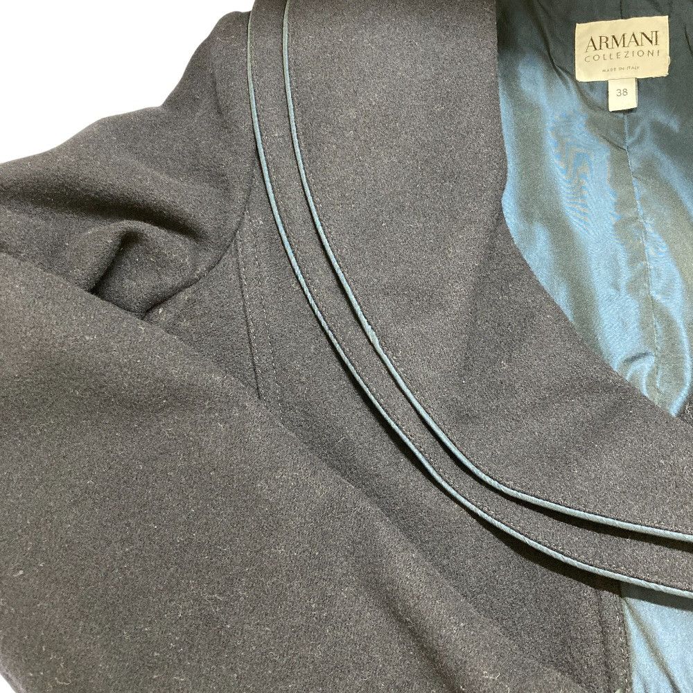 Armani Armani Armani Collezioni Wool Cashmere Coat Textile Outerwear DUTY FREE for USA Size ONE SIZE - 11 Thumbnail