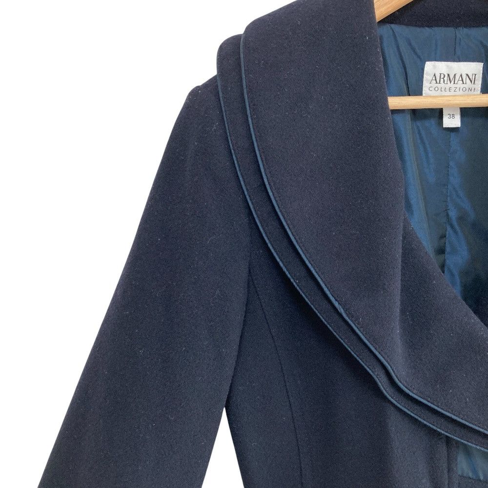 Armani Armani Armani Collezioni Wool Cashmere Coat Textile Outerwear DUTY FREE for USA Size ONE SIZE - 5 Thumbnail