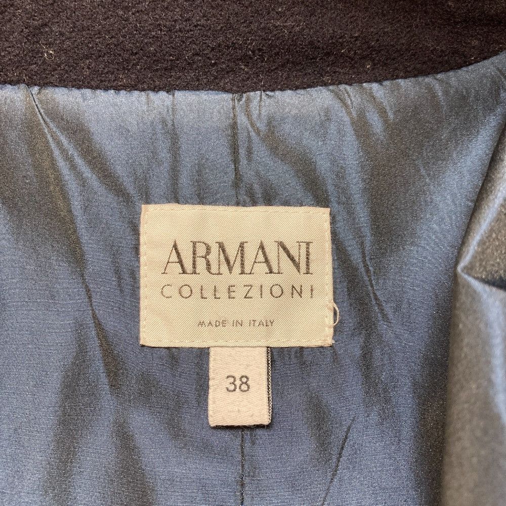 Armani Armani Armani Collezioni Wool Cashmere Coat Textile Outerwear DUTY FREE for USA Size ONE SIZE - 8 Thumbnail