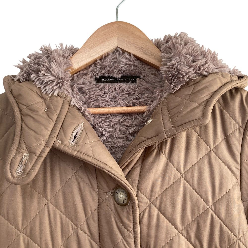 Other Other Mackintosh Quilted Coat Boa Coat Textile Outerwear DUTY FREE for USA Size ONE SIZE - 5 Thumbnail