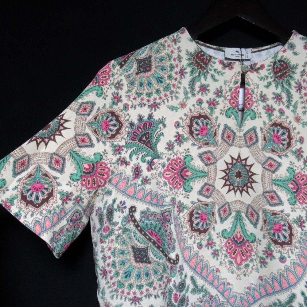 Other Other Etro Paisley Cotton Pullover Textile Tops DUTY FREE for USA Size ONE SIZE - 3 Thumbnail