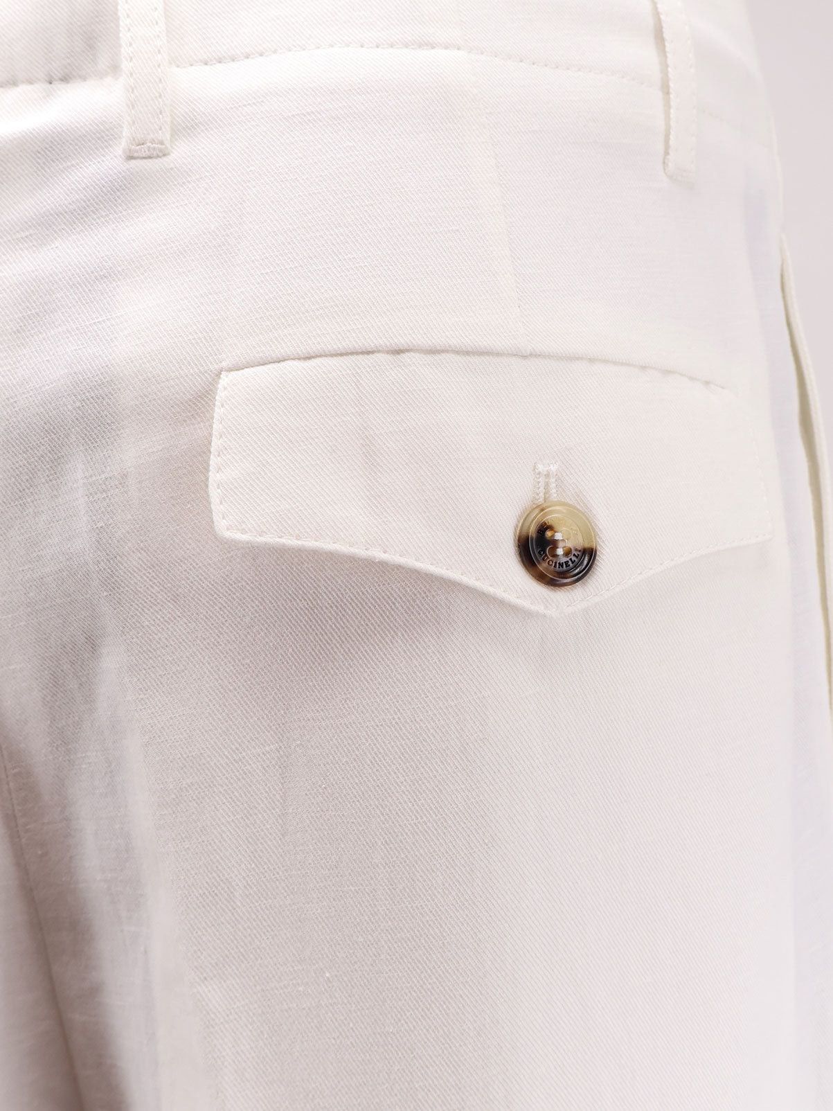 Brunello Cucinelli Brunello Cucinelli Linen and cotton trousers Tag Size IT 52 Men - USA Tariffs Included Size US 36 / EU 52 - 3 Thumbnail