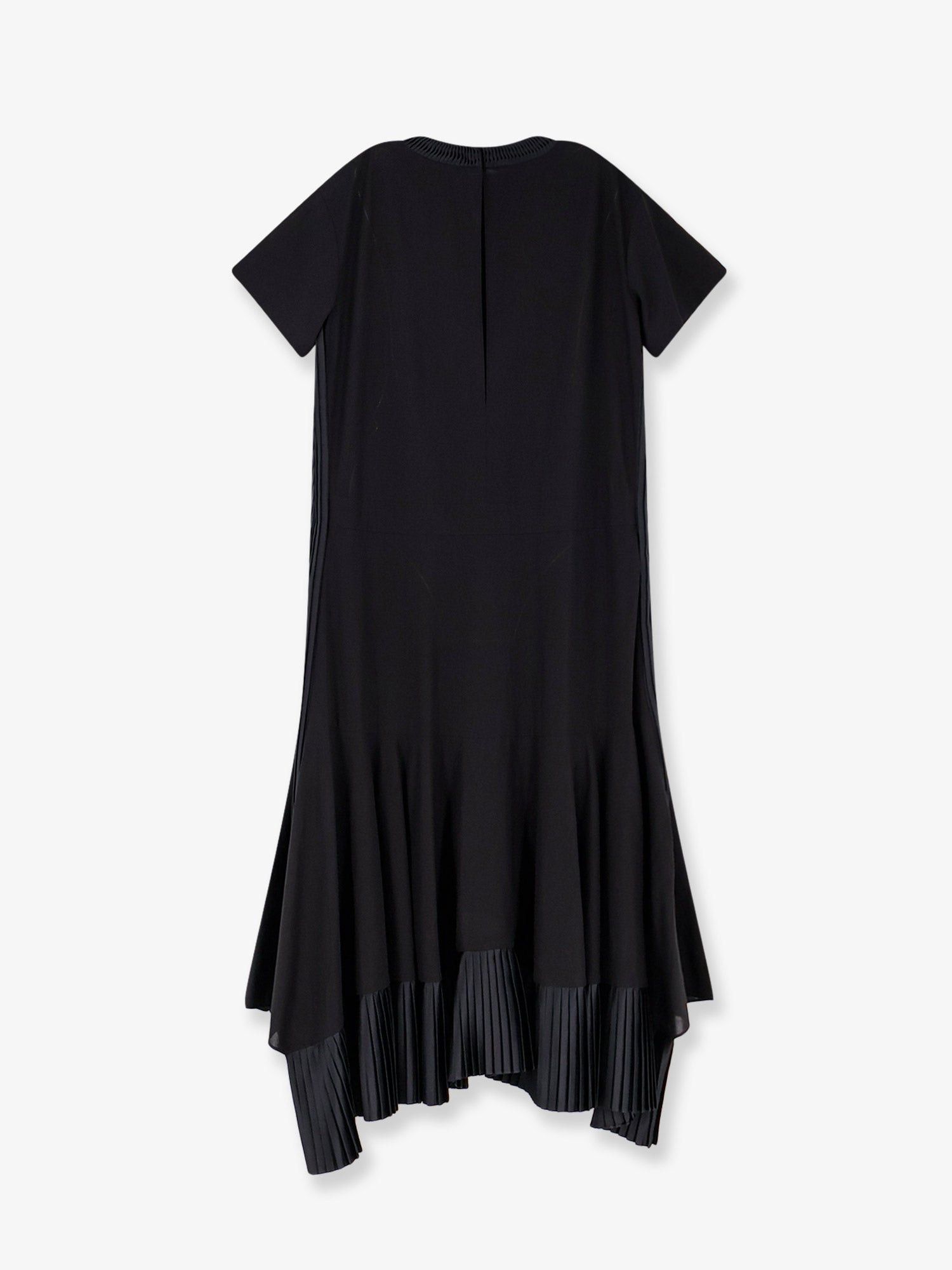 Sacai Sacai Cotton dress with pleated details Tag Size 2 Women - USA Tariffs Included Size M / US 6-8 / IT 42-44 - 2 Thumbnail