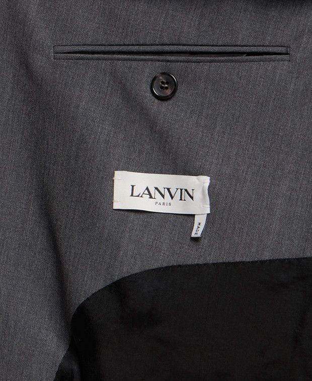 Lanvin Wool-blend suit jacket Size 48R - 2 Thumbnail