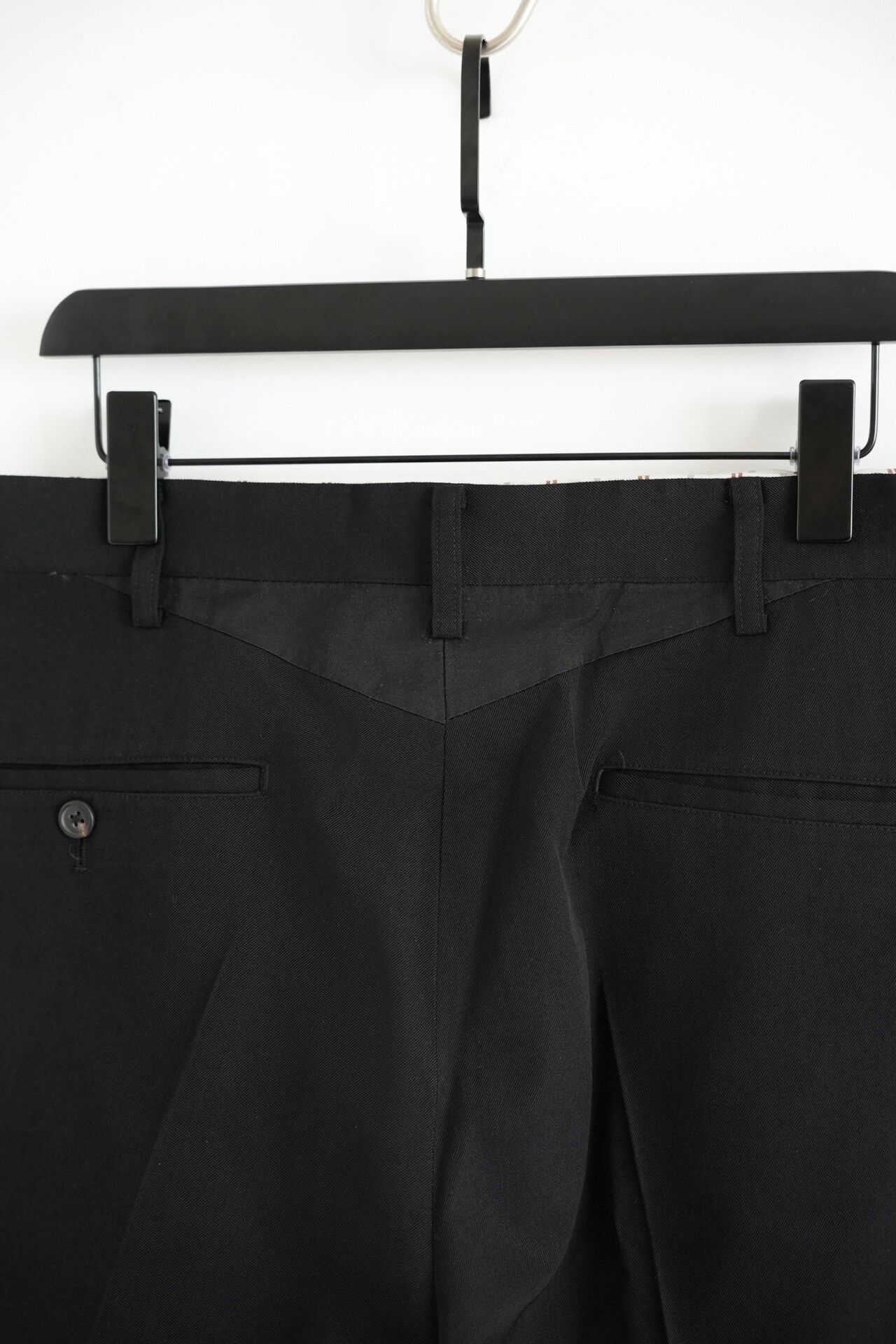 Yohji Yamamoto black wool trousers by yohji yamamoto Size US 31 - 4 Thumbnail