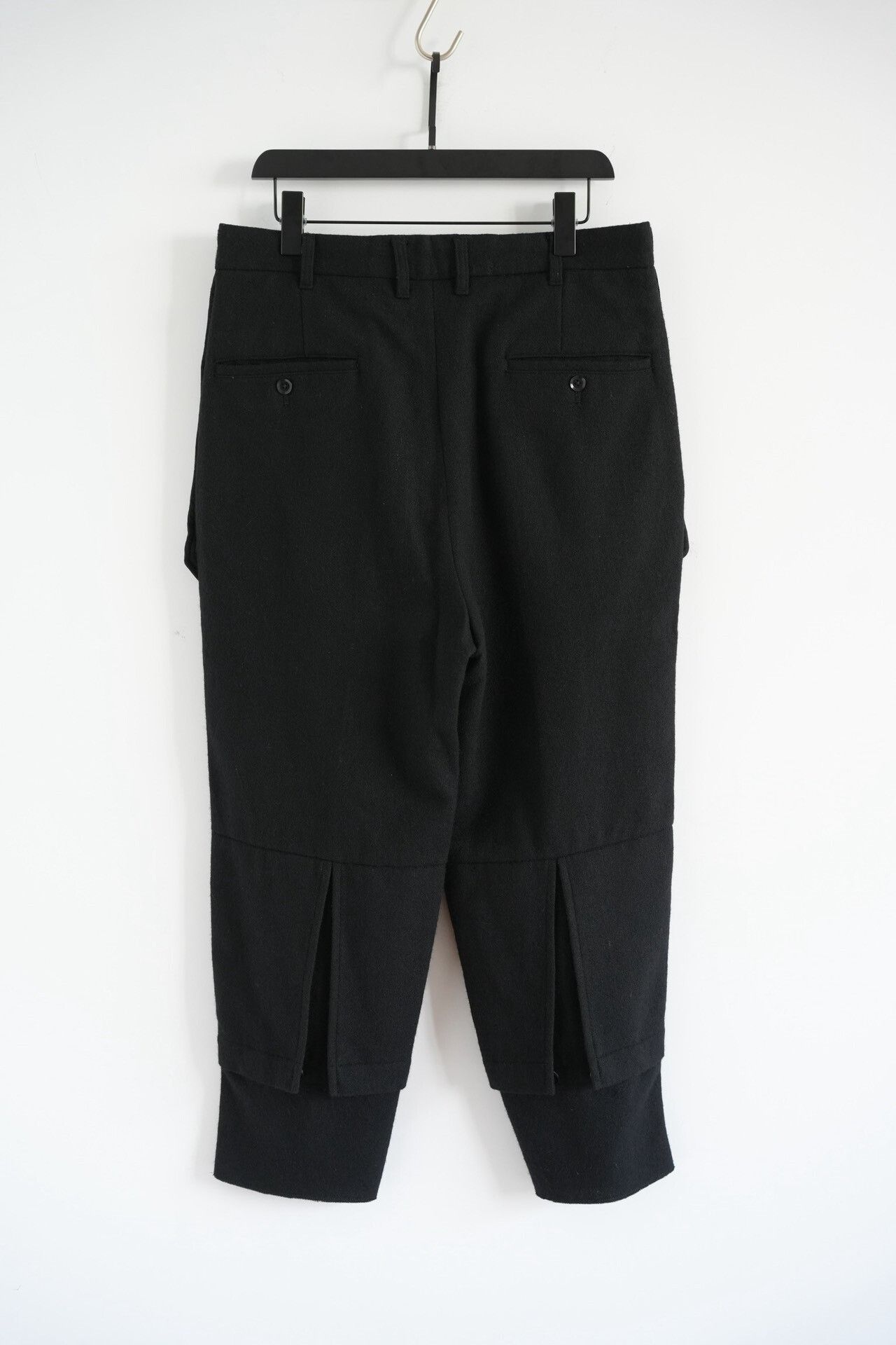 Yohji Yamamoto Yohji Yamamoto Layered Panel Trousers Size US 30 / EU 46 - 2 Thumbnail
