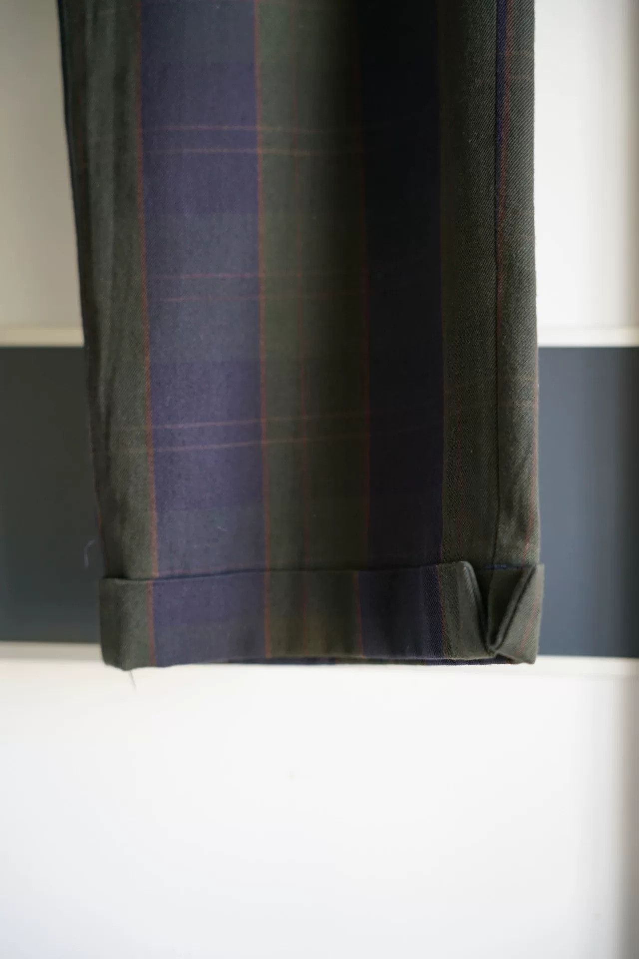 Yohji Yamamoto Yohji Yamamoto Wool Plaid Trousers Size US 34 / EU 50 - 4 Thumbnail