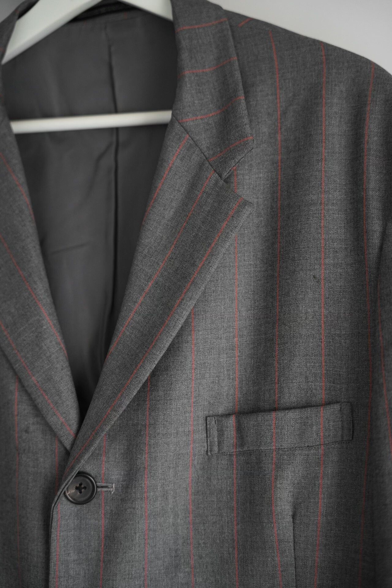 Yohji Yamamoto yohji yamamoto gray-orange striped suit set Size US S / EU 44-46 / 1 - 4 Thumbnail