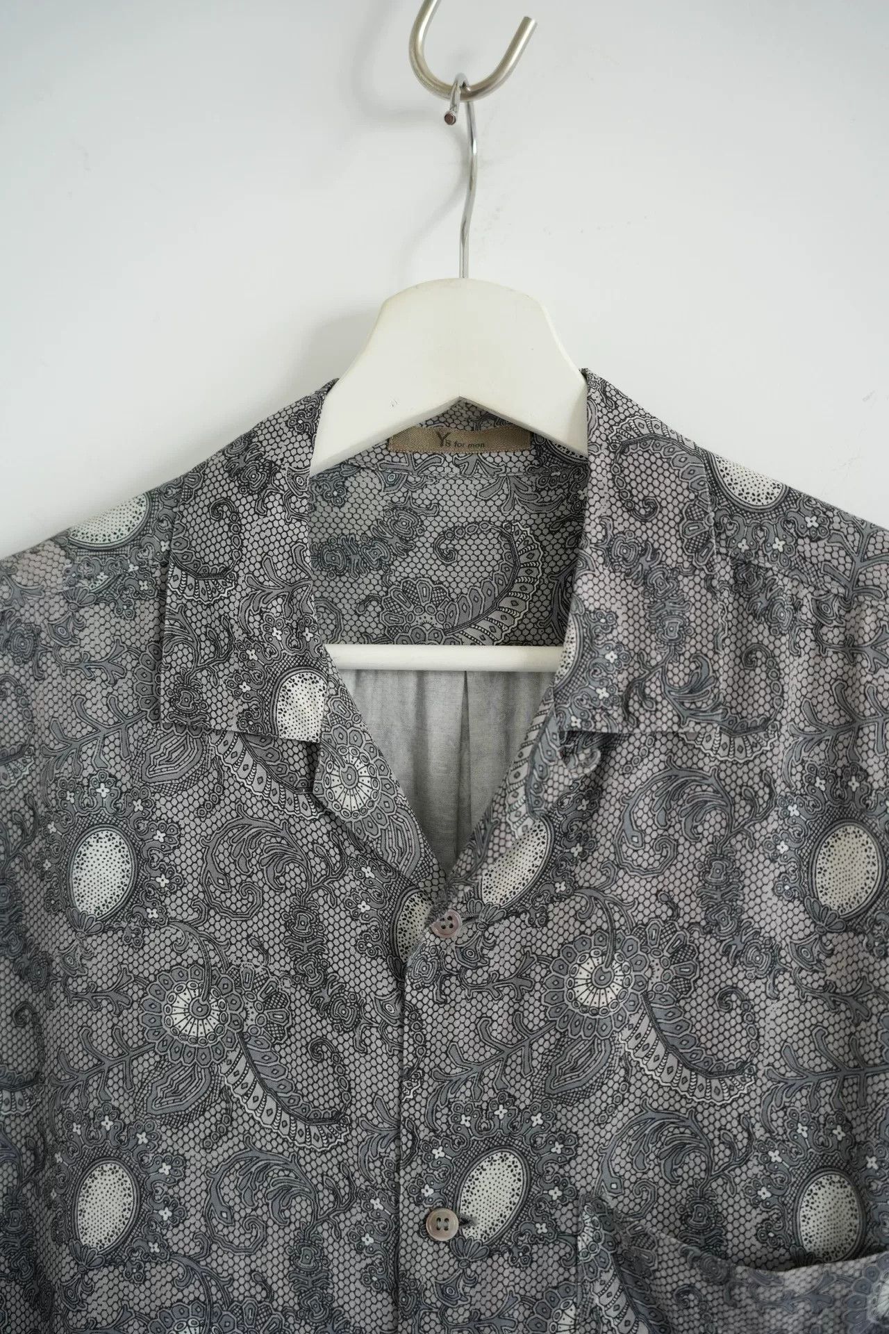 Y's for Men Yohji Yamamoto 80s Short Sleeve Shirt Size US M / EU 48-50 / 2 - 3 Thumbnail