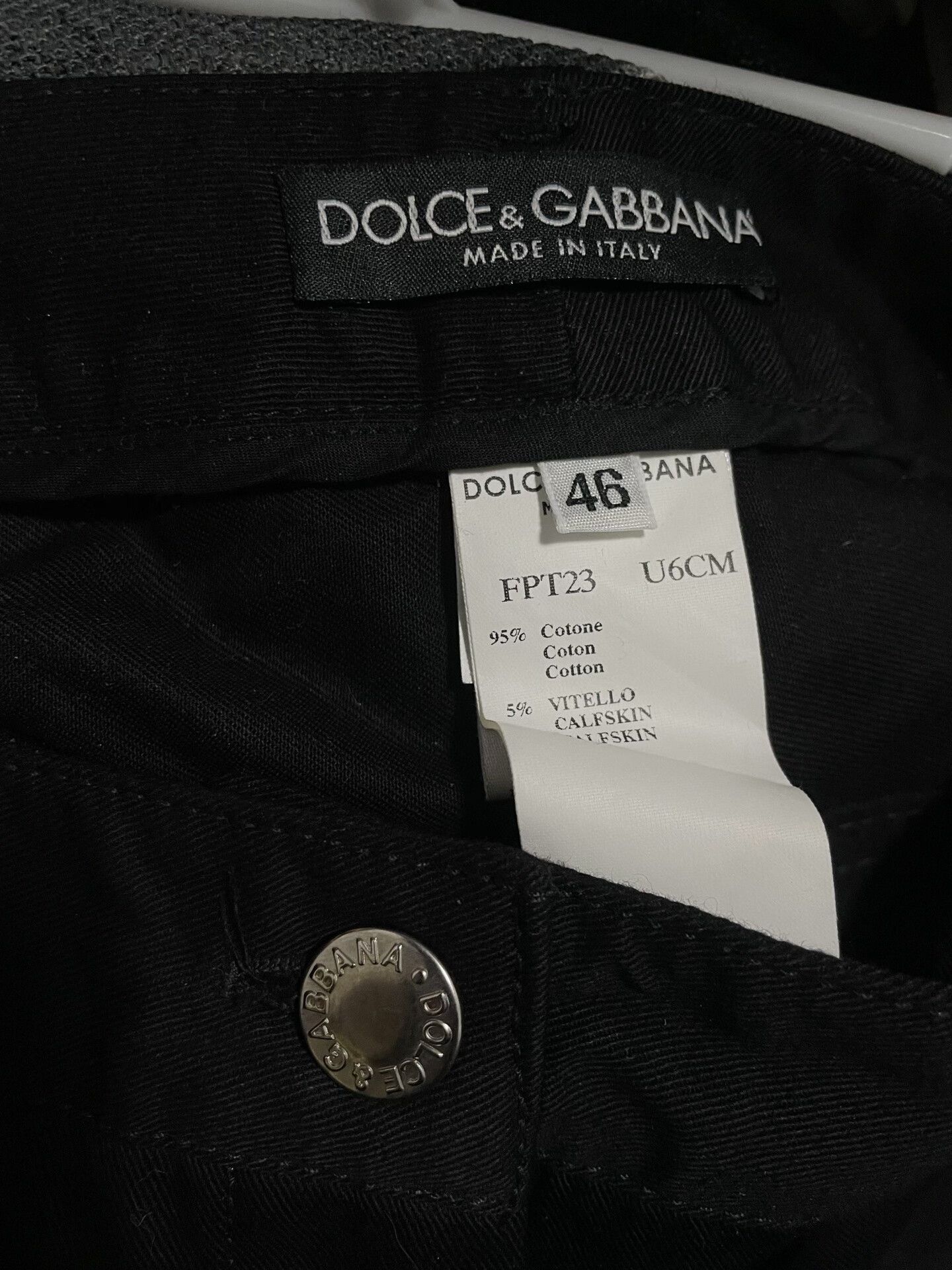 Dolce & Gabbana black bondage low-rise pants by Dolce&Gabbana Size US 32 / EU 48 - 5 Thumbnail