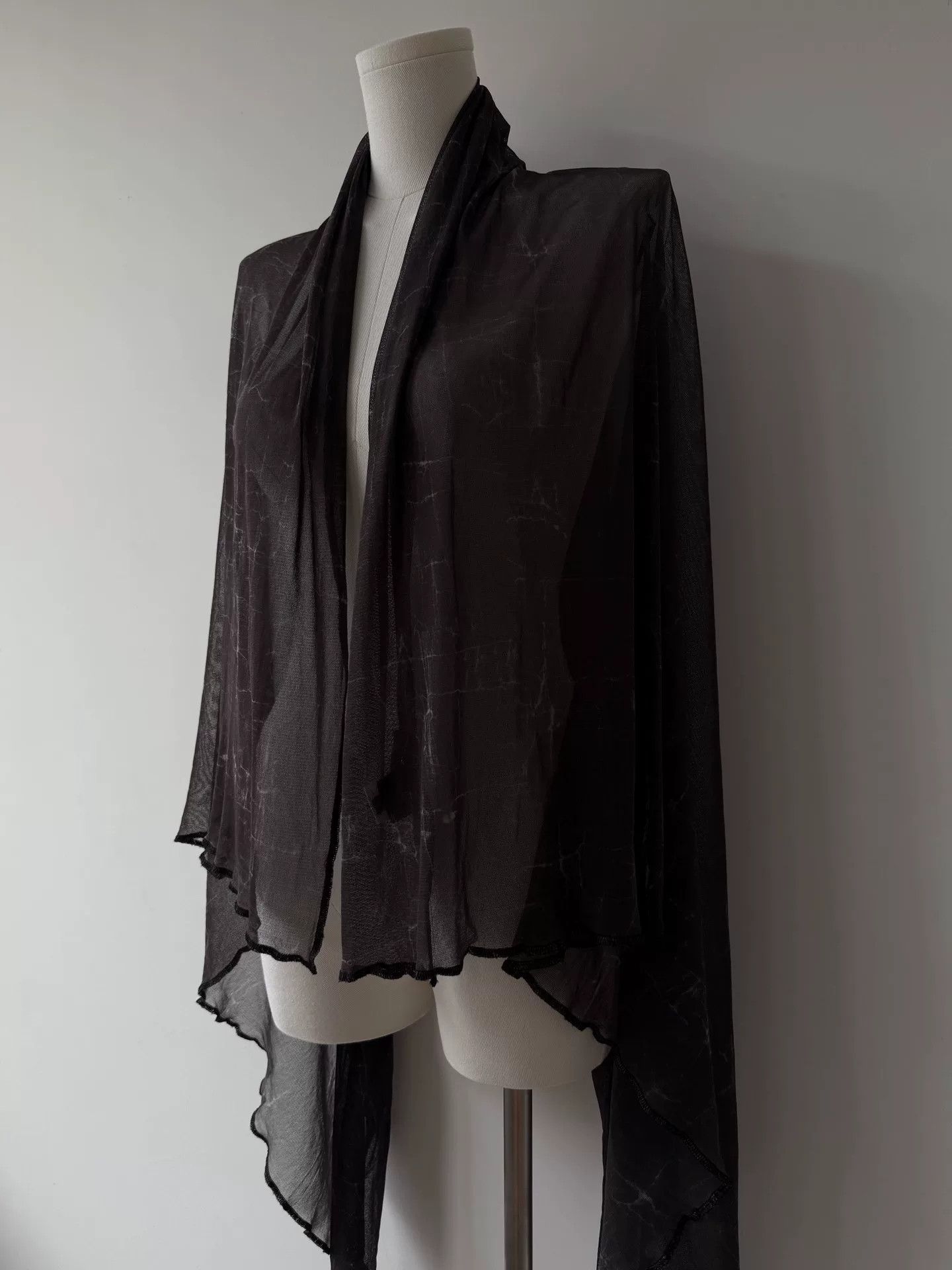 Jean Paul Gaultier Jean Paul Gaultier Sheer Glitter Scarf Wrap Size ONE SIZE - 6 Thumbnail