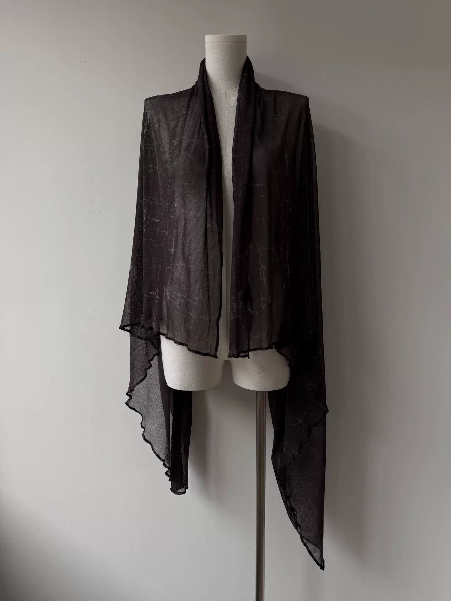 Jean Paul Gaultier Jean Paul Gaultier Sheer Glitter Scarf Wrap Size ONE SIZE - 5 Thumbnail