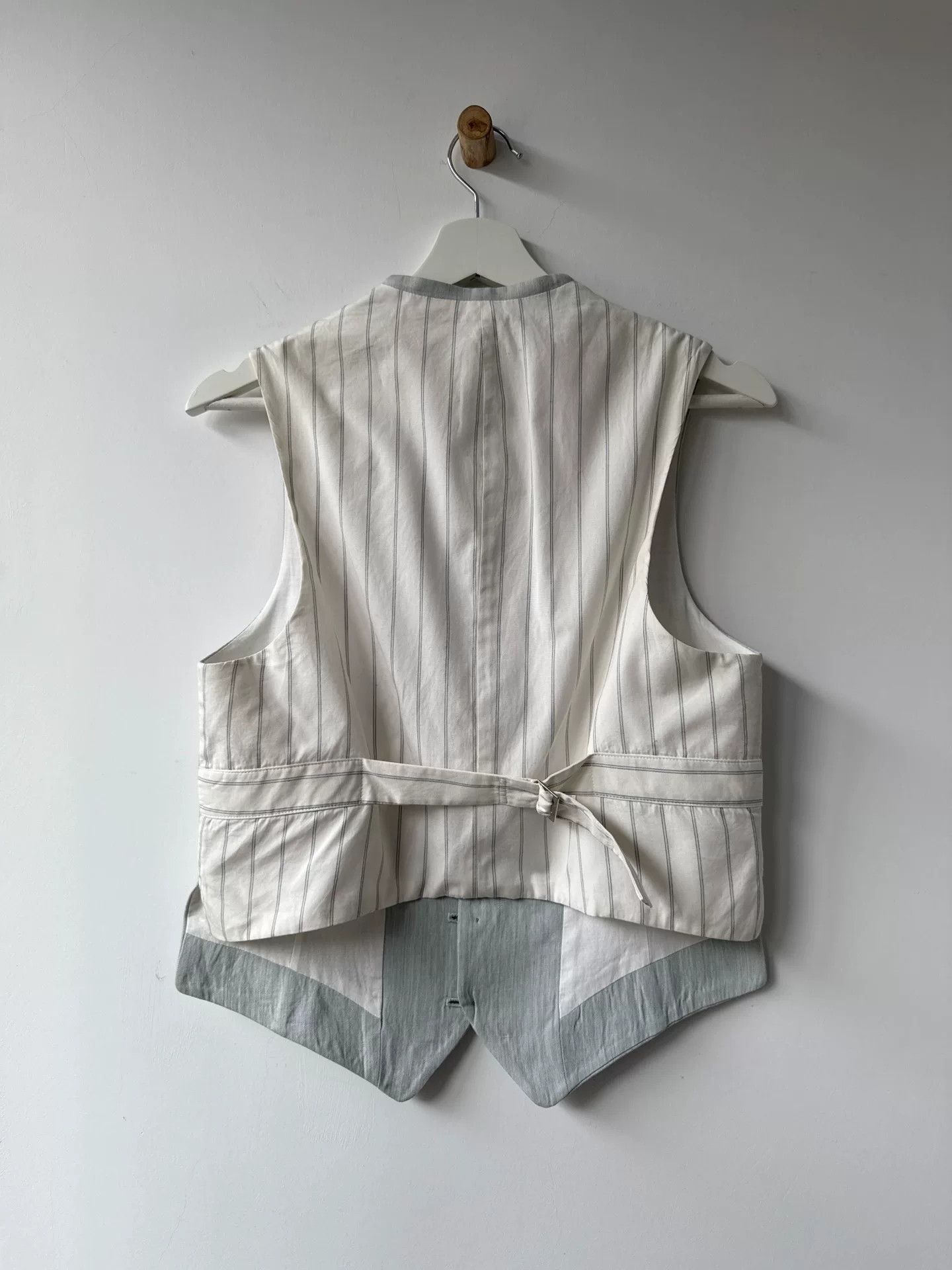 Y's Yohji Yamamoto 90s Style Linen Vest Size US M / EU 48-50 / 2 - 7 Thumbnail