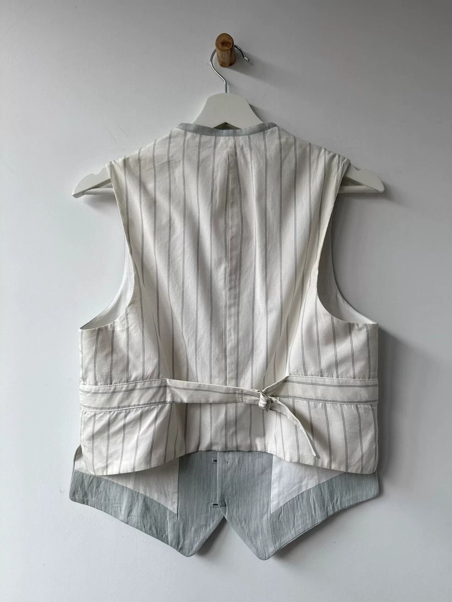 Y's Yohji Yamamoto 90s Style Linen Vest Size US M / EU 48-50 / 2 - 8 Thumbnail