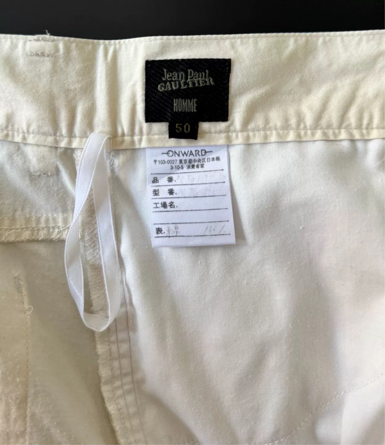 Jean Paul Gaultier Jean Paul Gaultier Minimalist Stitch Pants Size US 31 - 6 Thumbnail