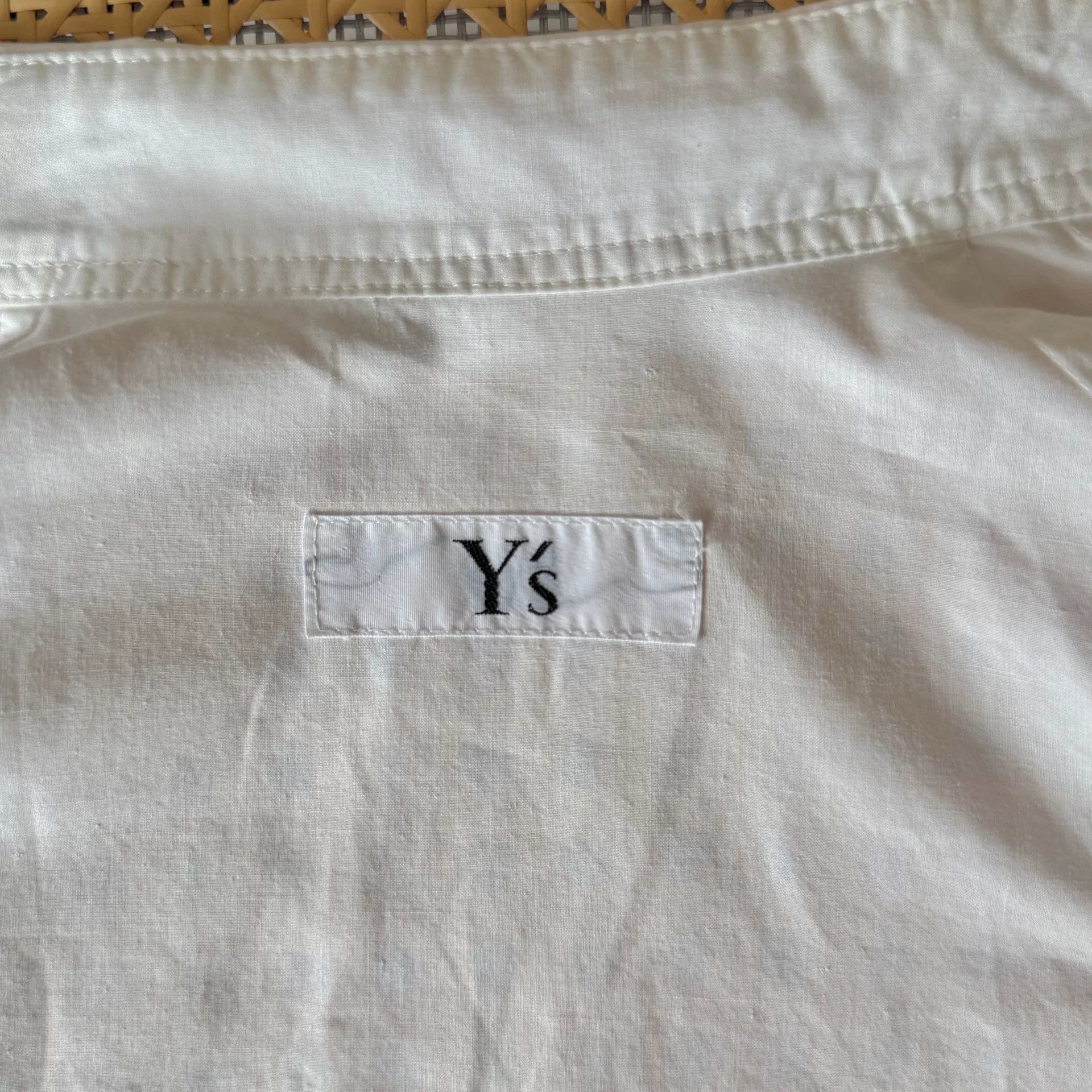 Y's Yohji Yamamoto Y's White Long Sleeve Shirt Size S / US 4 / IT 40 - 5 Thumbnail
