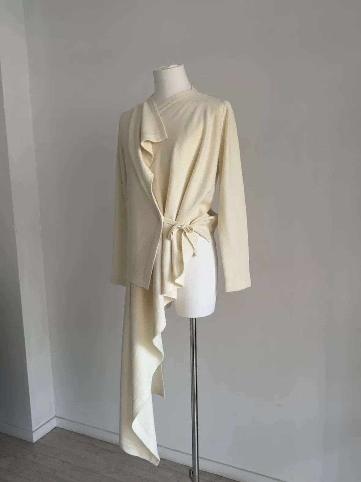 Yohji Yamamoto yohji yamamoto cashmere wool cardigan Size L / US 10 / IT 46 - 2 Thumbnail