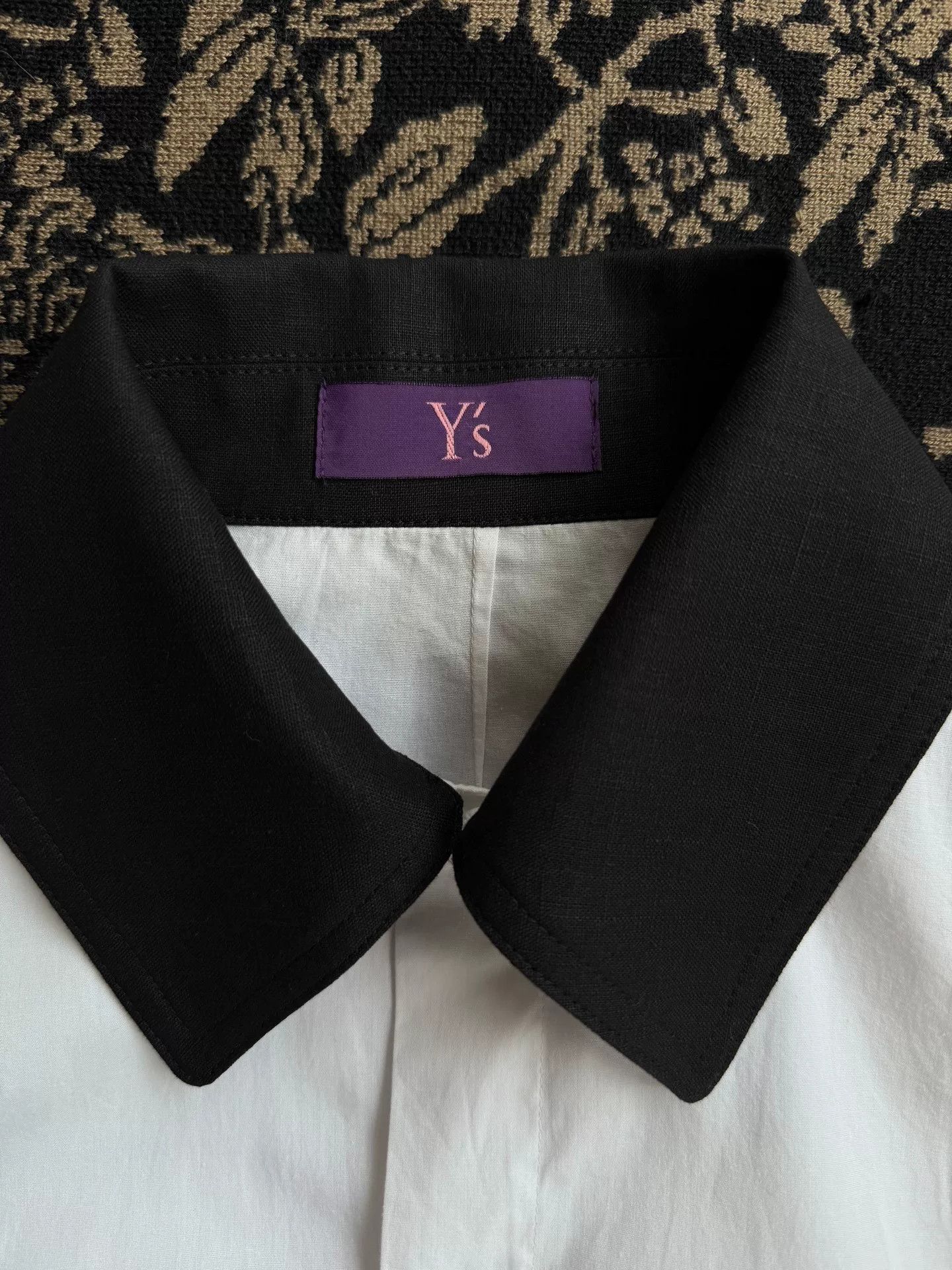Y's Yohji Yamamoto Y's White Button-Up Shirt Size S / US 4 / IT 40 - 5 Thumbnail