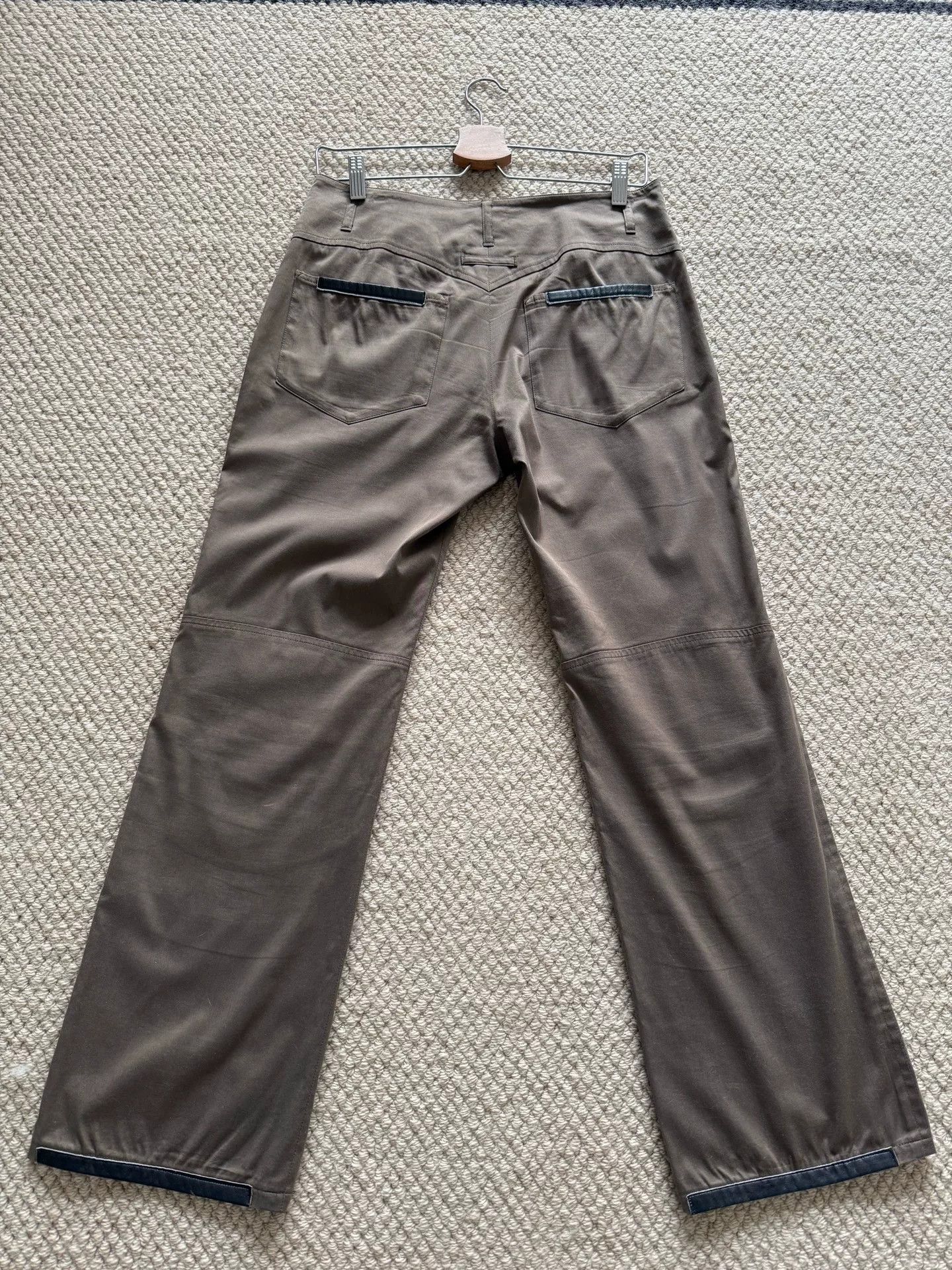 Jean Paul Gaultier Jean Paul Gaultier Low Waist Leather Pants Size US 36 / EU 52 - 2 Thumbnail