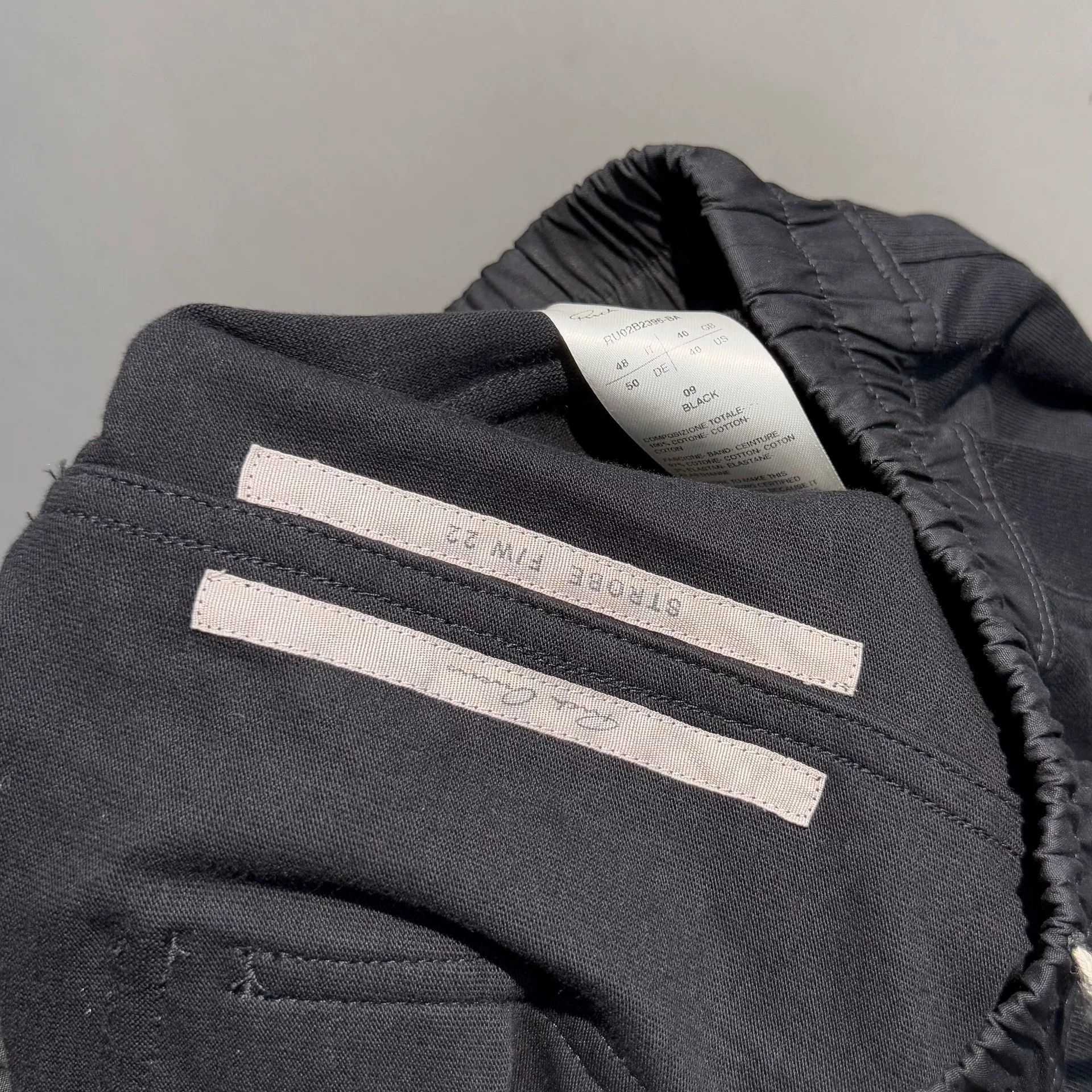 Rick Owens rick owens drawstring tapered long pants Size US 38 / EU 54 - 5 Thumbnail