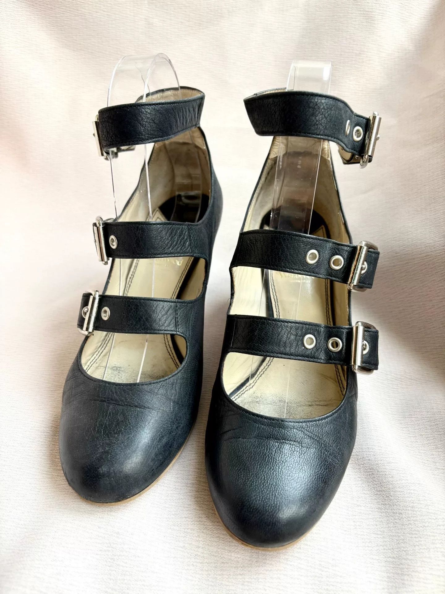 Vivienne Westwood vivienne westwood black roman mary jane shoes Size US 5 / IT 35 - 2 Thumbnail