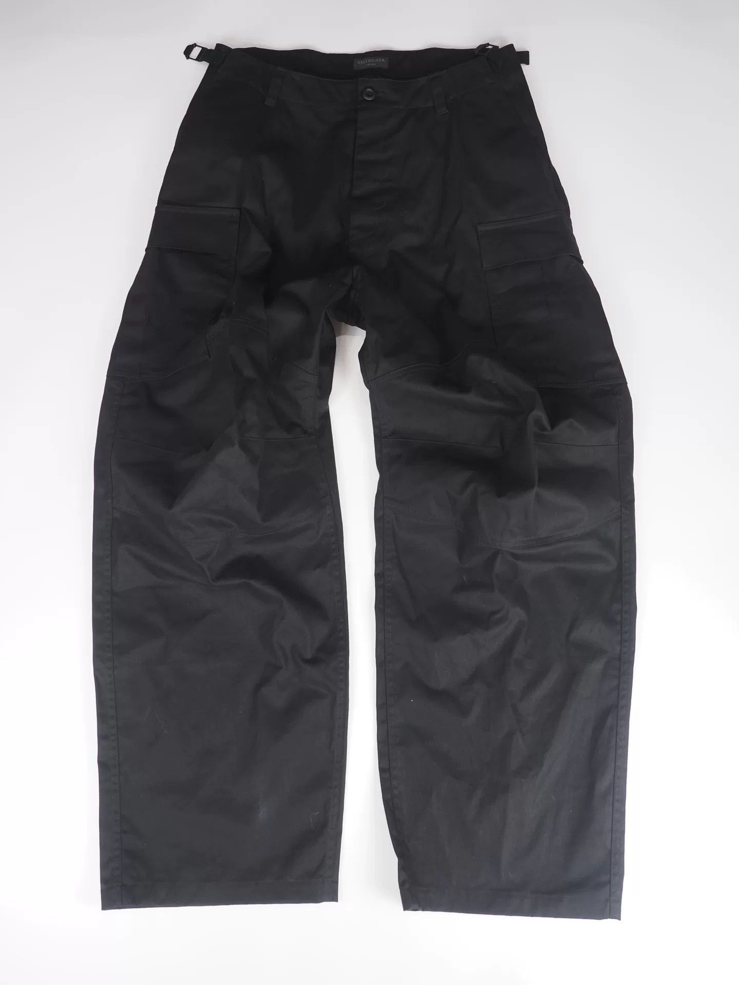 Balenciaga Balenciaga Black Kick Cargo Pants Unisex M Size US 30 / EU 46 - 3 Thumbnail