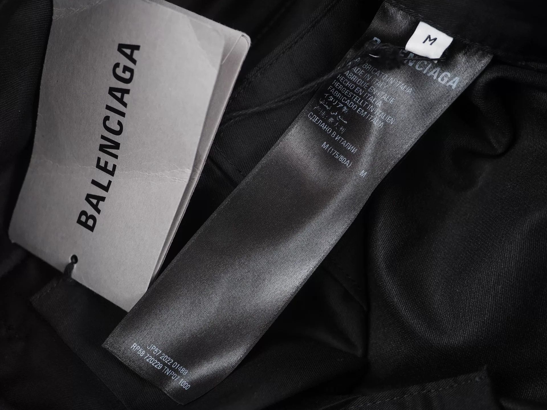 Balenciaga Balenciaga Black Kick Cargo Pants Unisex M Size US 30 / EU 46 - 9 Thumbnail