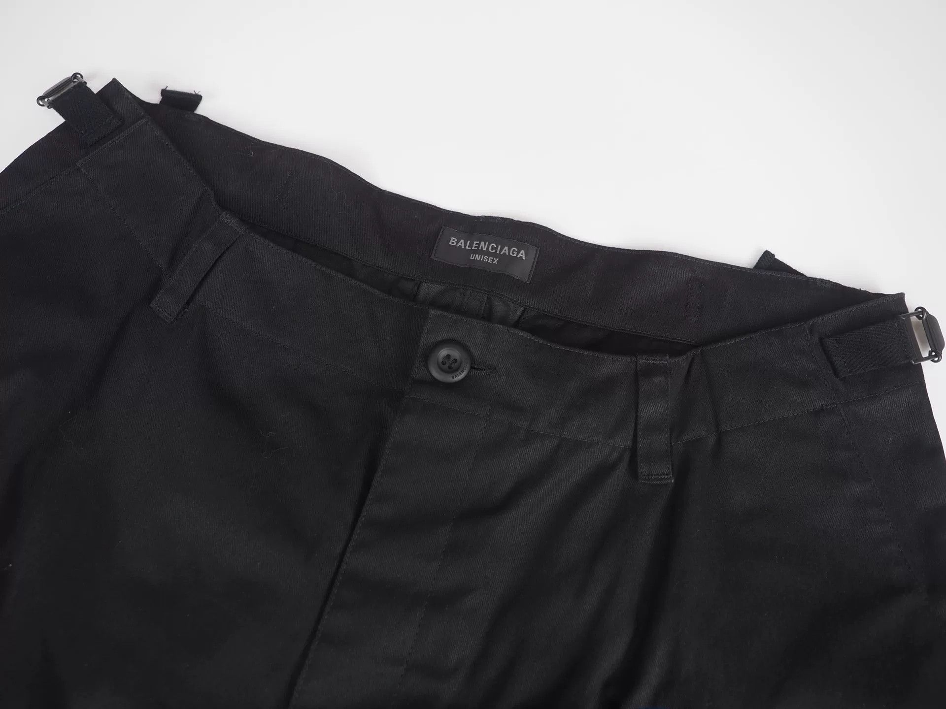 Balenciaga Balenciaga Black Kick Cargo Pants Unisex M Size US 30 / EU 46 - 6 Thumbnail