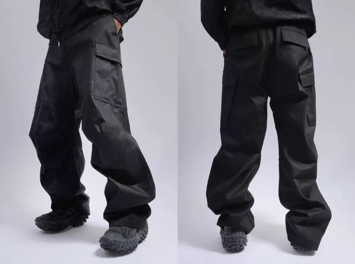 Balenciaga Balenciaga Black Kick Cargo Pants Unisex M Size US 30 / EU 46 - 2 Thumbnail