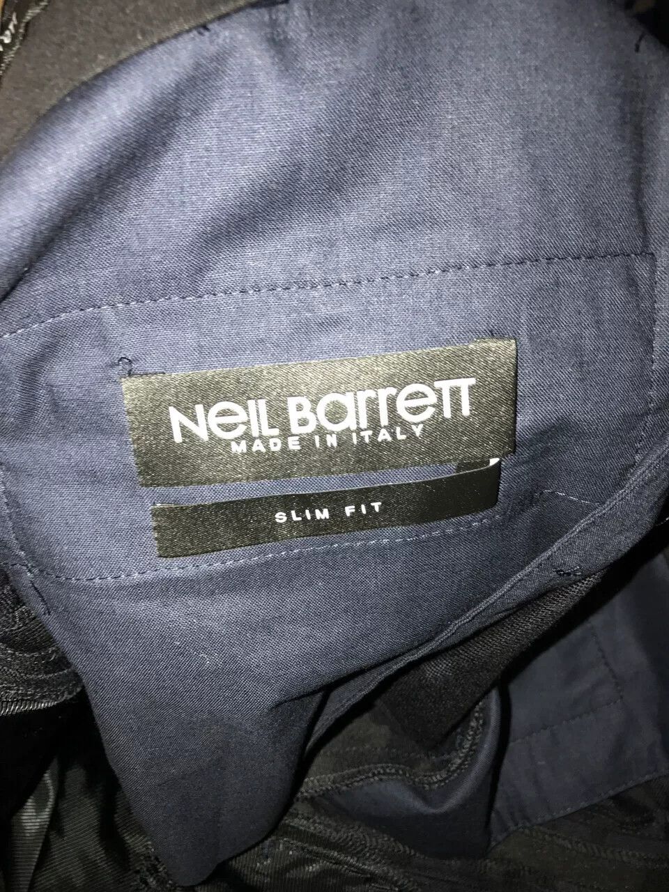 Neil Barrett Neil Barrett Wool Blend Tapered Pants Size US 31 - 7 Thumbnail